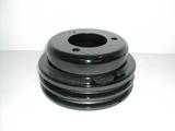 2 groove crank pulley for all early model Ford 302 & 351 applications with three bolt harmonic balancer.